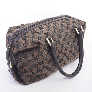 Gucci bag brown Boston Monogram dark Shoulder
